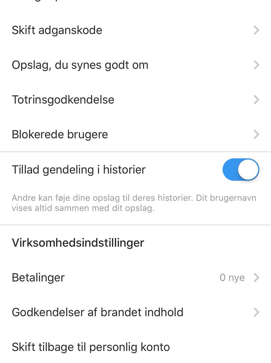 CamillaStemann's tweet photo. Nyt på Instagram: Nu kan du tillade / ikke tillade, at andre deler dine opslag i deres stories. #smdk #influentdk https://t.co/PzYt9Xo1H1