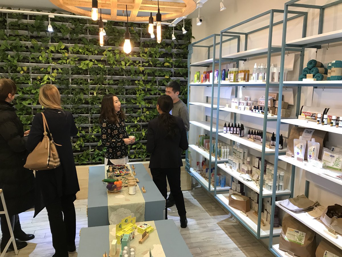 jiribr's tweet photo. As of today, you can buy goods from #Czech #bioproducers (cosmetics, detergents, tea, coffee) in #Ulaanbaatar and learn to use different ingredients to make your own cosmetics. Pleasure to open the #BioAmidral store with @MergenChuluun and Ochgerel. #startup #newtraderoute https://t.co/pxAq066xF6
