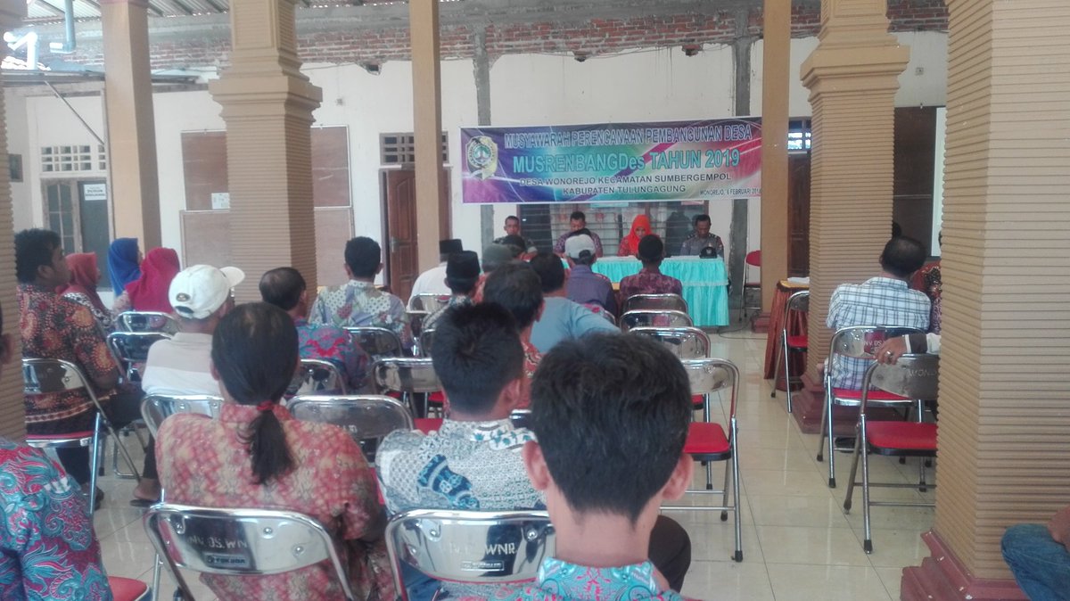 MNafik5's tweet photo. Musrenbangdes wujud partisipasi masyarakat dalam perencanaan pembangunan di desa
#ManfaatDanaDesa
#tppijawatimur 
#tppitulungagung
@jokowi
@EkoSandjojo 
@anwsanusi 
@taufikmadjid71 
@fachrilabalado https://t.co/xlAfVKoQRA