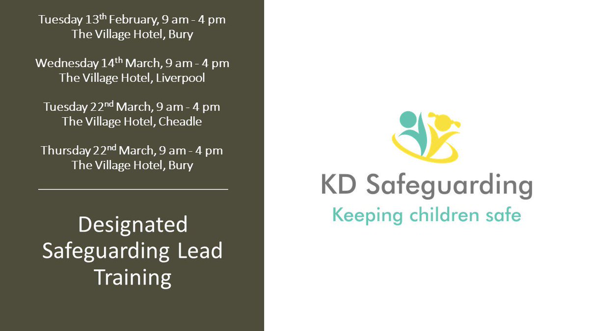 kdsafeguarding's tweet photo. Looking forward to a fantastic day ahead #DSLTraining "This training was so much better than other DSL training I have been on. Thank you for helping us to keep our children safe" Places still available at our upcoming dates! Book now https://t.co/QxqKFilSTL https://t.co/bkua2IuJkw