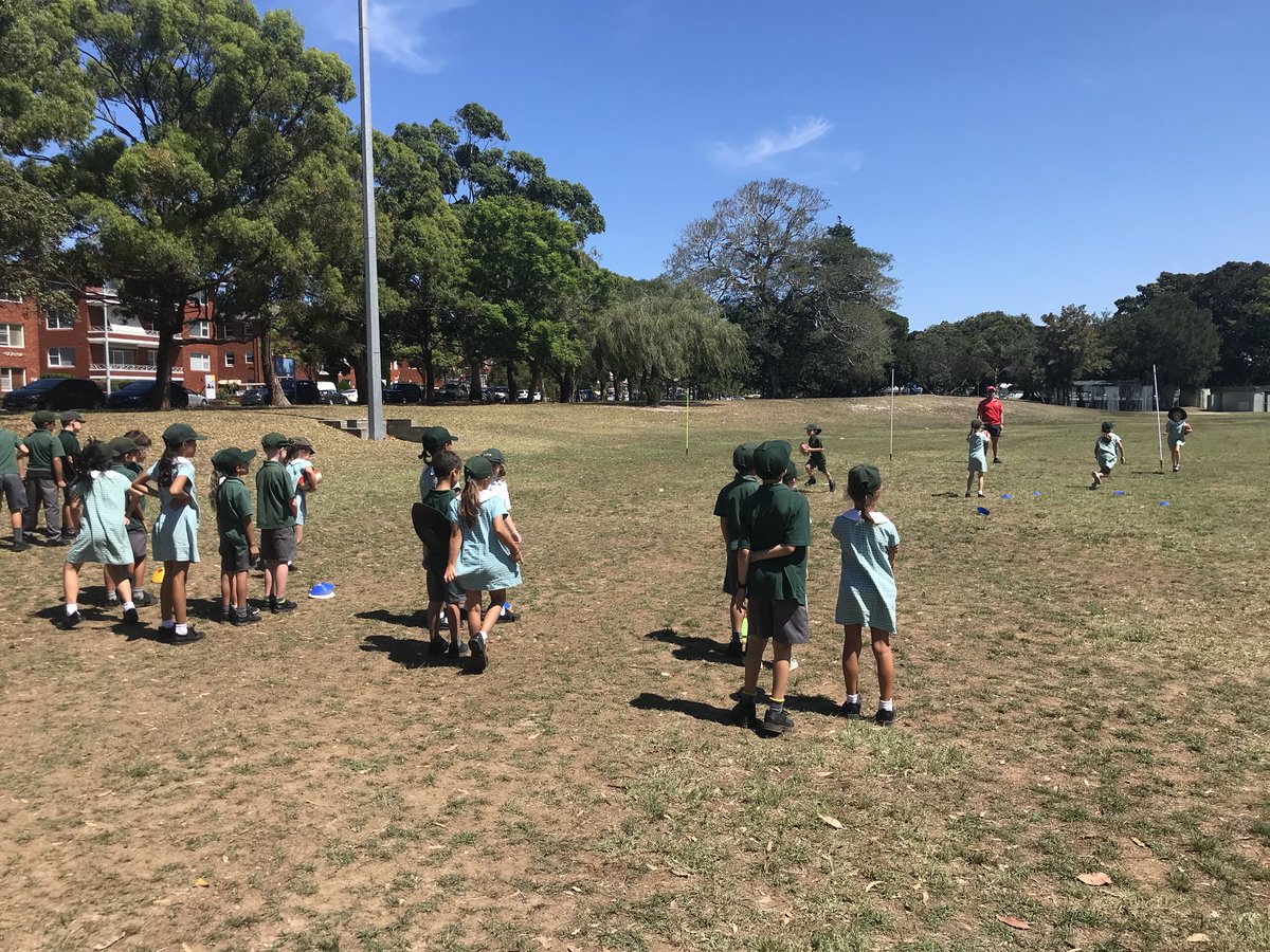 RamsgatePS's tweet photo. 🎉 A big Welcome back to all our family and friends... 🏉 Week 2 already and busy participating in @AFLAuskick coaching sessions K-6... https://t.co/T8eyb2yJqn