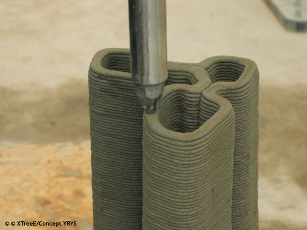 Impression de #maison en 3D, un long chemin encore à parcourir bit.ly/Maison3Dprint sur @batiactu - #Impression3D #3Dprinting #YRYS <a href="/ConceptYRYS/">Concept YRYS</a> #Yhnova <a href="/XtreeE/">Xtreee Xtrre</a> <a href="/LafargeHolcim/">LafargeHolcim</a>