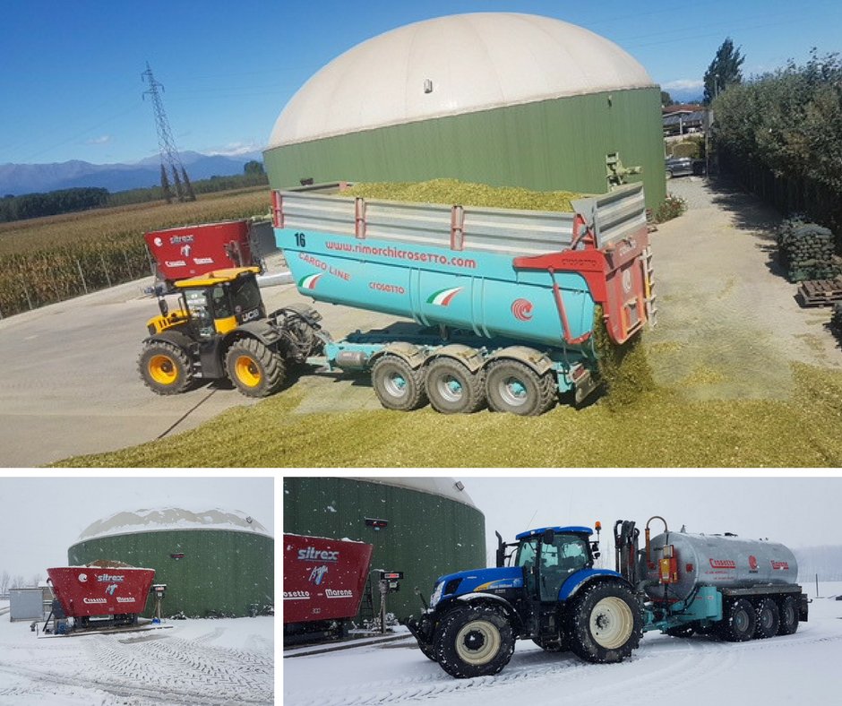 CROSETTOMARENE's tweet image. I #rimorchi Crosetto lavorano in tutte le stagioni e condizioni meteo! Oggi pubblichiamo alcune fotografie inviateci dal nostro cliente Az. Agr. Maracujà di Montersino - Saluzzo (CN) #agriculture