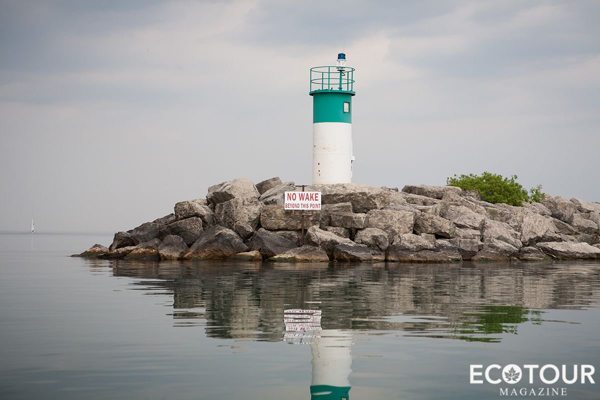 EcotourMag's tweet photo. Last, we headed towards La Grande Hermaine, a 140 foot abandoned sailing ship, passing a picturesque teal and white lighthouse on the way. #EcotourMag #Travel #ExploreCanada https://t.co/Gy0lGXbm9H https://t.co/PM3bY09CqE