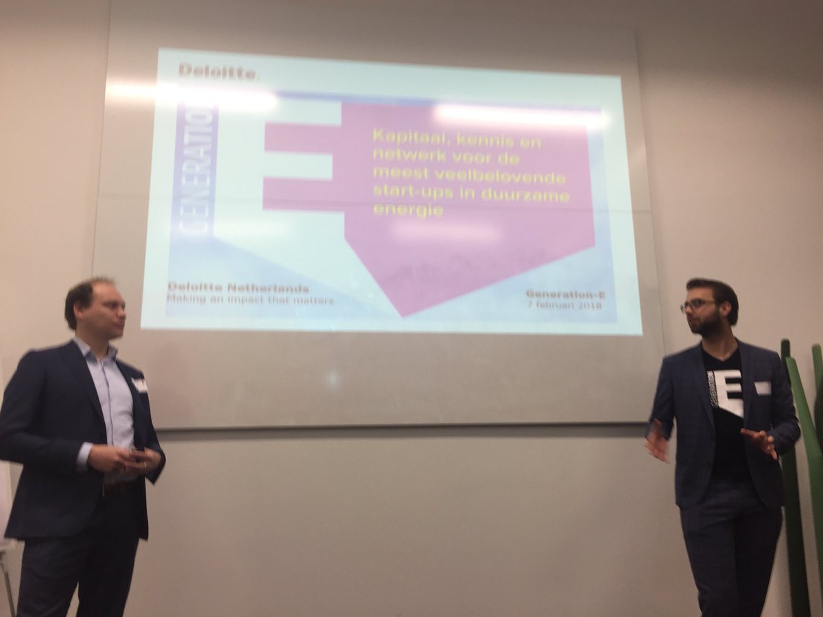 Kennis, netwerk en lekker ontbijt! Goede start van de woensdagochtend <a href="/CtechIncubator/">Greenhouse Arnhem</a> #Deloitte #startups #Energy