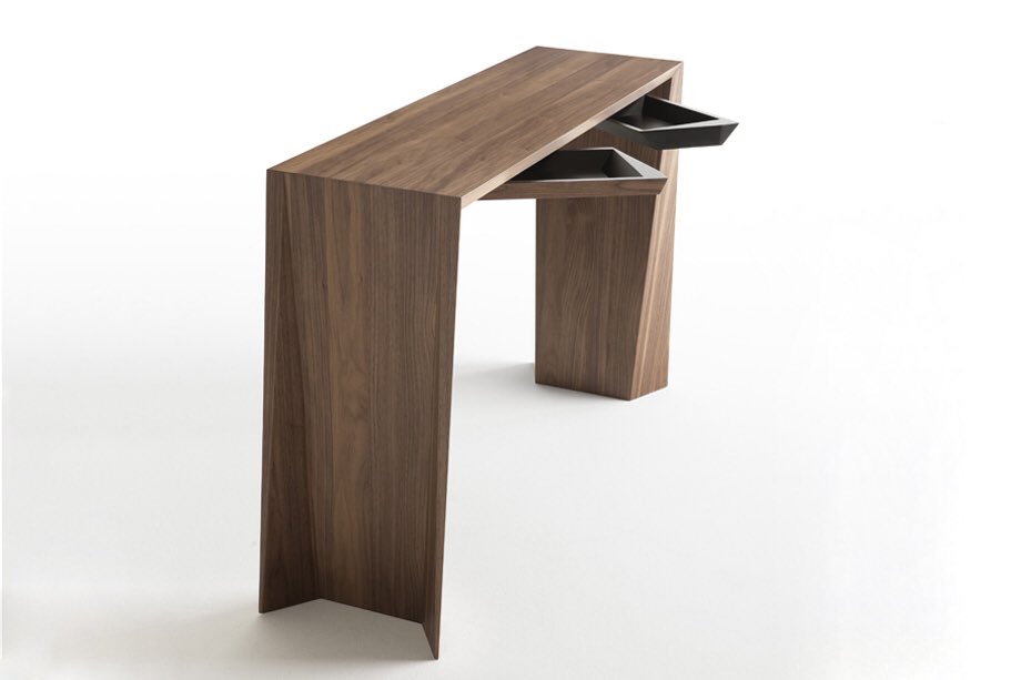 AJAR_design's tweet photo. When you’re nuts about walnut, and secret storage drawers, the Naruk is your console. Design by Vicente Gallega for Kendo Mobiliario. #designwithajar #kendomobiliario #naruk #vicentegallega #walnut #secrets #console #collingwood ##nuts https://t.co/qeSN2UQi2e