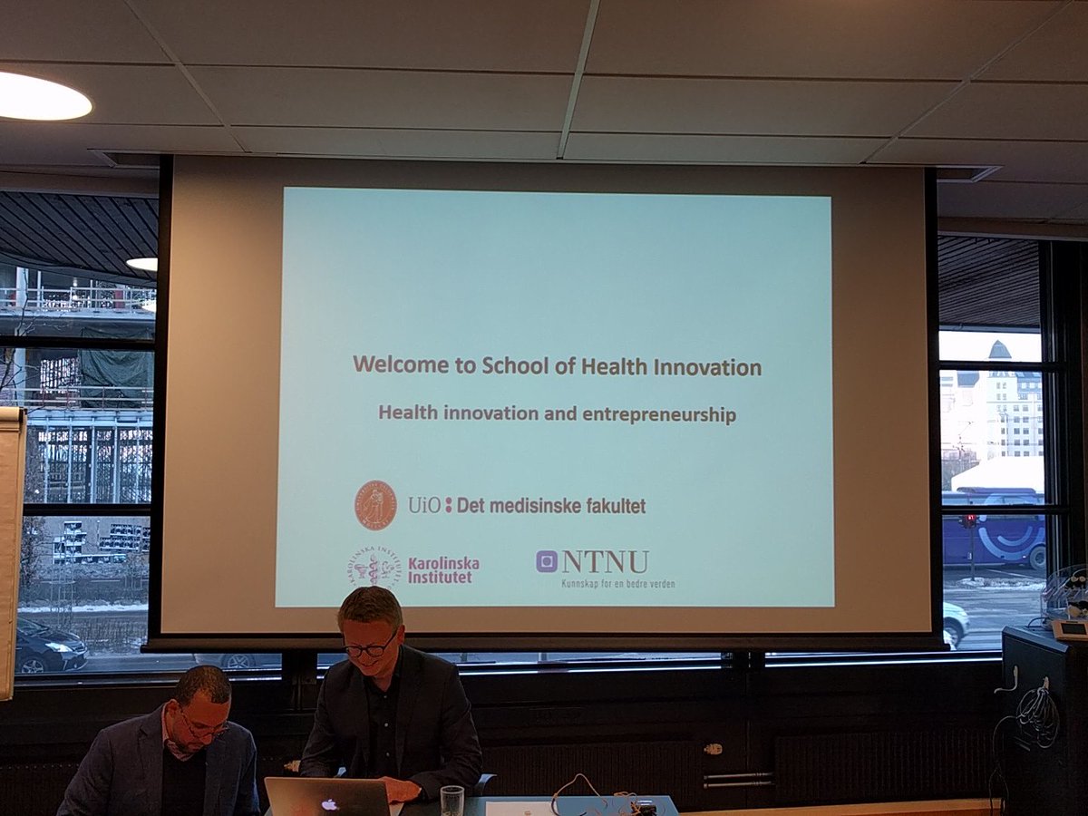 dynaspacerMSCA's tweet photo. Super happy to be in Oslo for the course on Health Innovation and Entrepreneurship!  @karolinskainst @UniOslo @NTNU https://t.co/cZEDKXlIBC