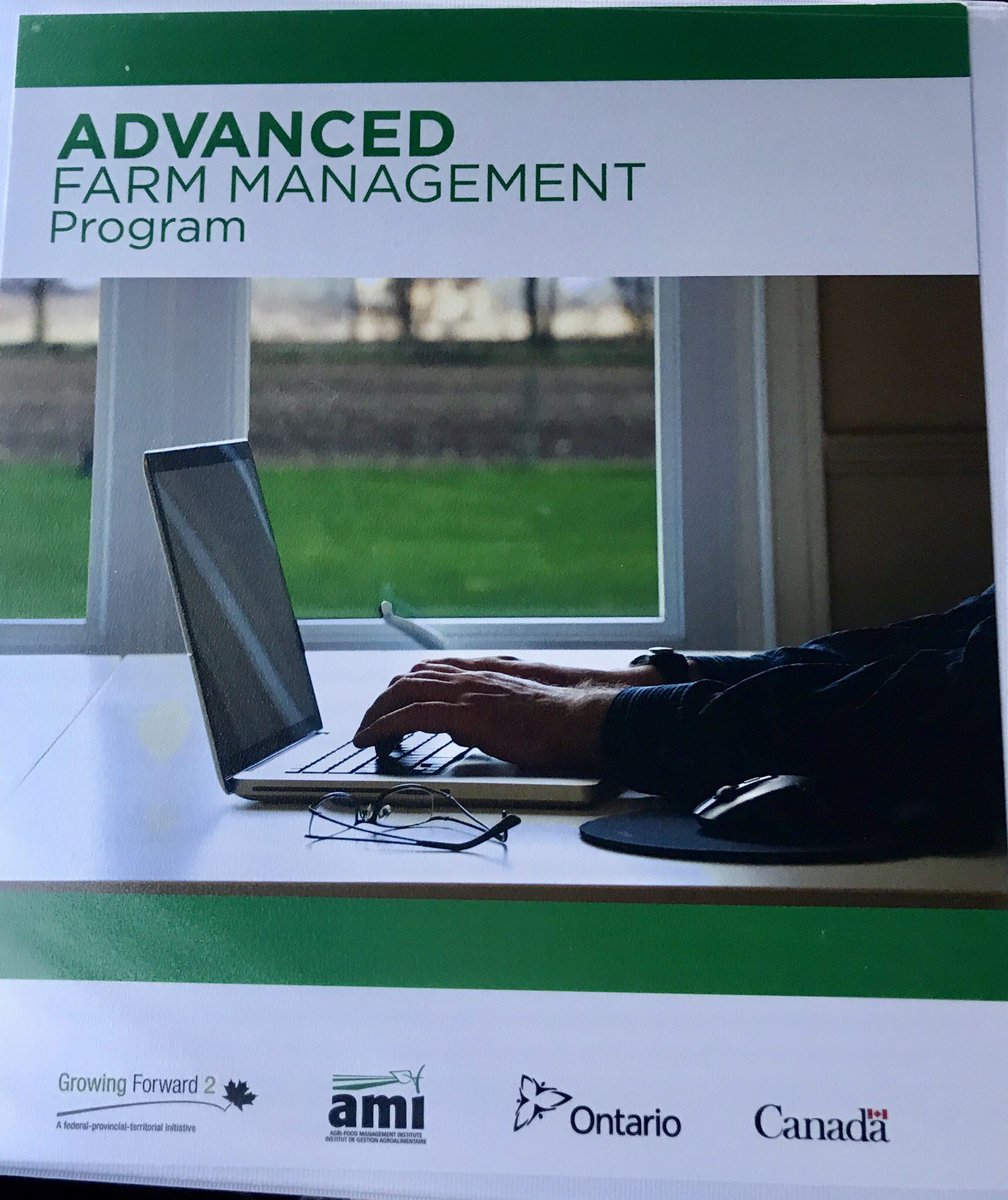 MoeChauvin's tweet photo. #RAMing our way to day 5of5 of #AdvanceFarmManagement offered by  @AMIOntario &amp; sponsored by @GrainFarmers #GrandFinally #OntAg #AgMoreThanEver #goodineverygrain https://t.co/QNbFWbSR5t