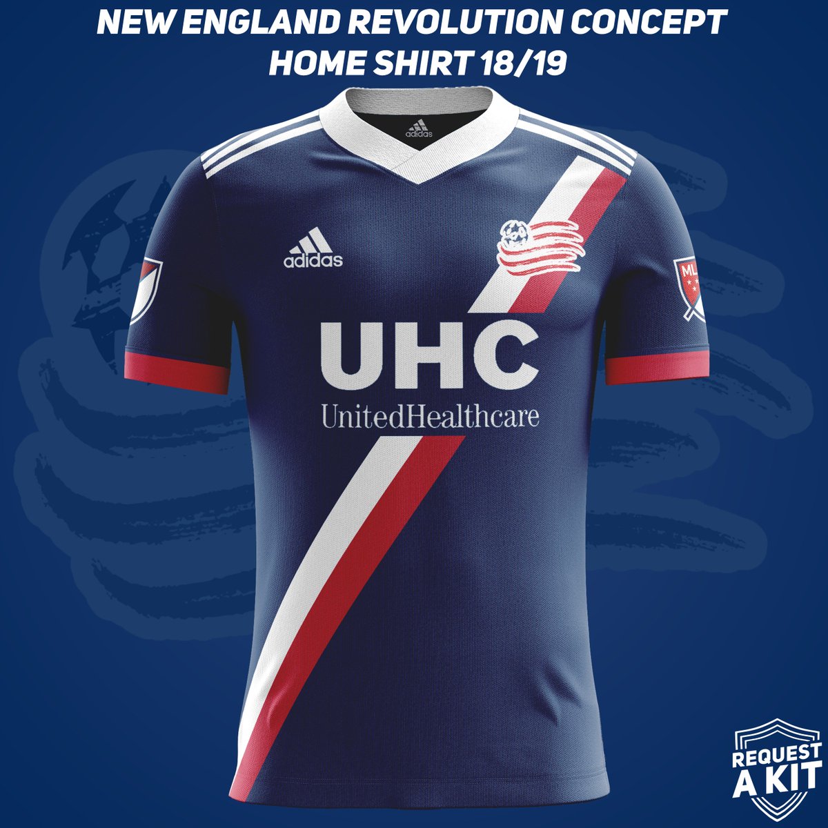 new england revolution home jersey