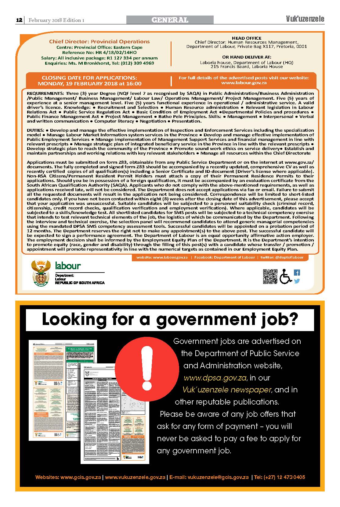 South African Government on Twitter "Check out the latest job adverts