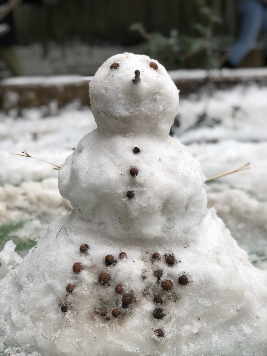 Introducing our very own ISP snowman!!