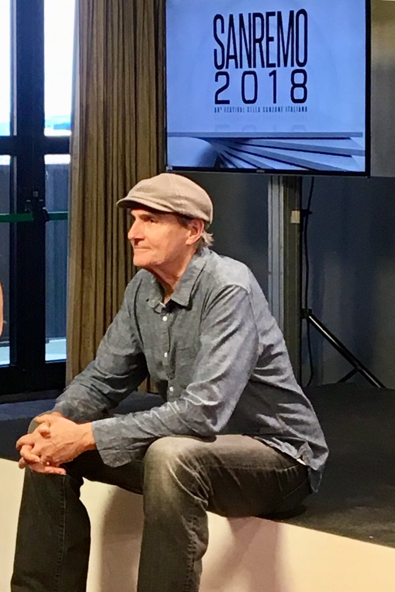 OndeFunky's tweet photo. Se @giorgia e @JamesTaylor_com cantano davvero You’ve got a friend domani sera, io non garantisco per la mia incolumità #Sanremo2018 #SanremoFunky https://t.co/mryfbz6BHC