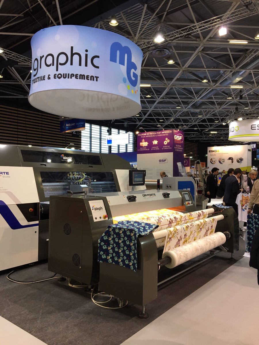 Multigraphic_Fr's tweet photo. Venez voir en exclusivité la magnifique imprimante LaForte Studio du fabricant italien @aleph_team sur notre stand 2H36 au @Salon_CPrint ! Elle est impressionnante ! https://t.co/v7pj3WMQCA