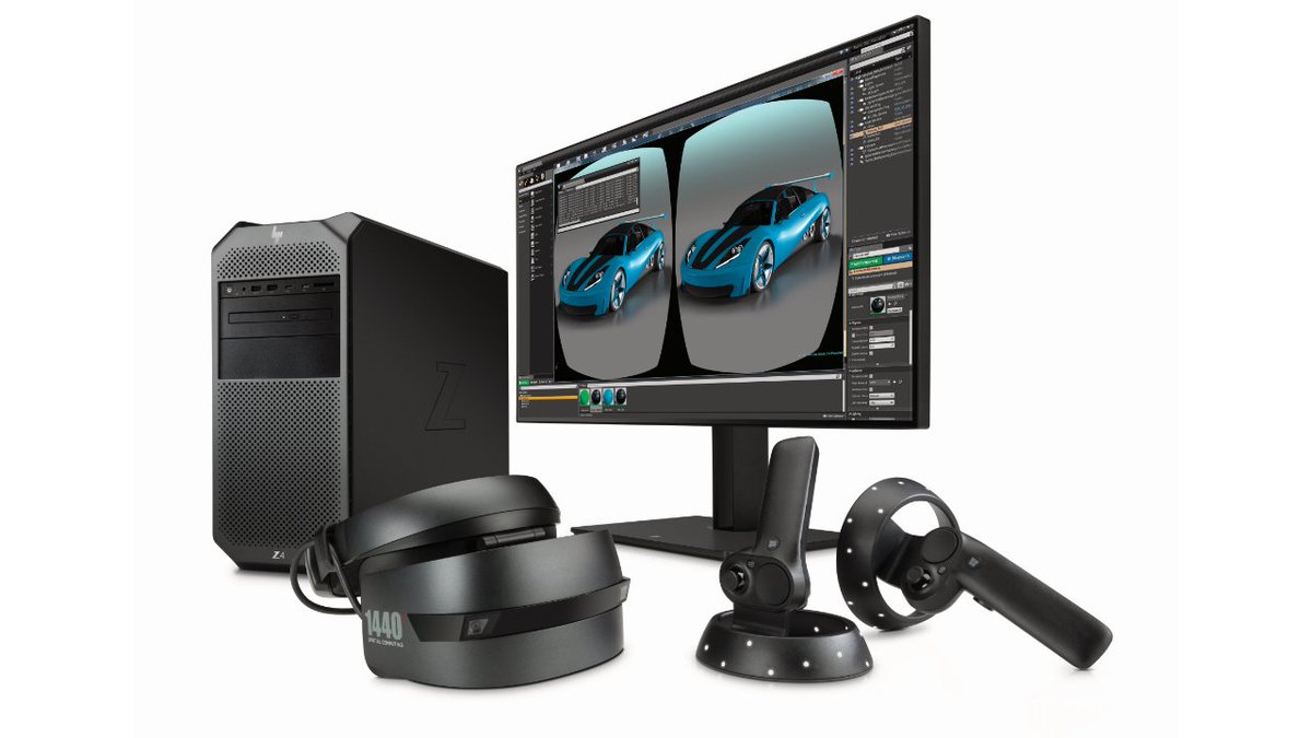 VR_Spectra's tweet photo. https://t.co/9uWhXJlpEZ HP goes VR heavy!
#VR #VirtualReality #HP #VRexperience #Windows #Technology #technews  #WindowsMixedRealityHeadset #MixedReality #HPVRlaunchkit #OculusRift #immersiveVR #HPworkstation #VRSolution https://t.co/Wwi2kJCUov