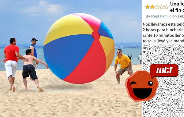 bola de playa gigante