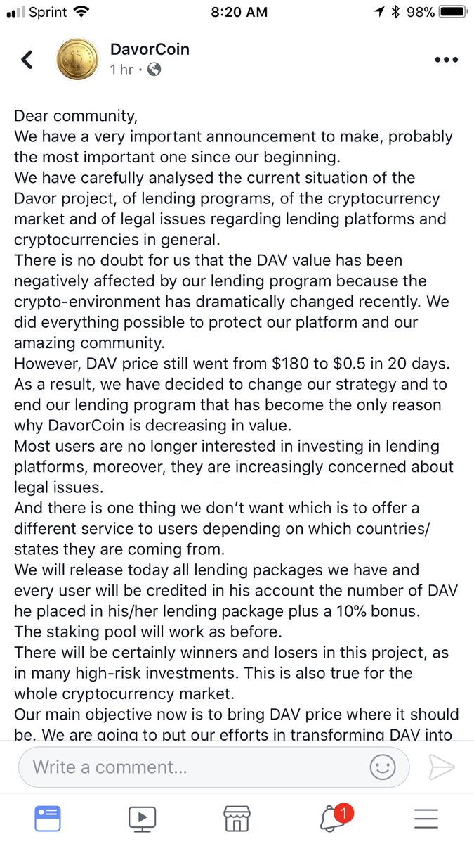 GetTheWebApp's tweet photo. $DAV TIMBERRRRRRRRR R.I.P. another scam bites the dust. #Davorcoin #Lendingprograms #ScamsRUs https://t.co/f0HqL5pFPd