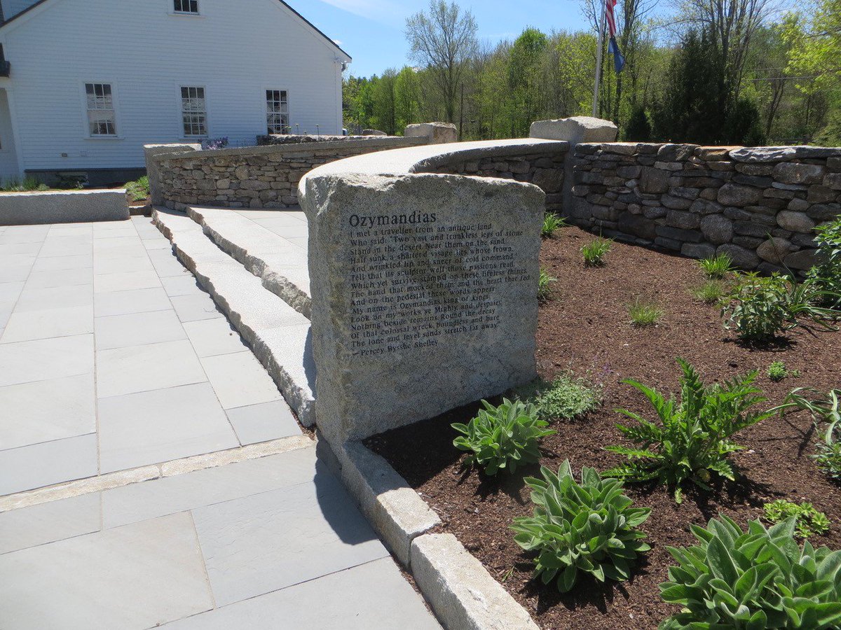 OLDENEGRANITE's tweet image. David and Pam Durrant from Durrant Design used a variety of reclaimed granite products from Olde New England Granite to create this landscape masterpiece. #wallcap #granitesteps #cobblestone #granitebench #slopecurb #reclaimedgranite  #landscapedesign #oldenewenglandgranite