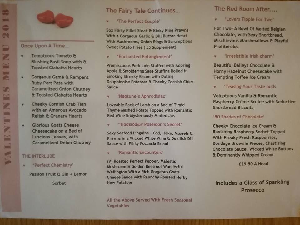 mbayinn's tweet image. Have you booked a table yet ????? Only a week to go to #valentines Day 
A few tables still available on the 14th or if it’s easier for you we are also serving our delicious LOVE FEAST on Friday 16th and Saturday 17th Feb
Call us on 01326 240221