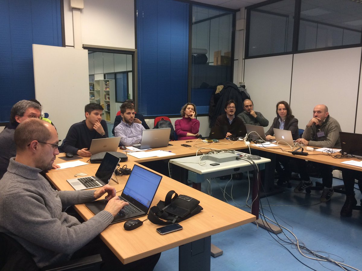 RESOLUTE_eu's tweet photo. Now conclusions and lesssons learned from this morning pilot test #resolute_eu #eDSS #essma https://t.co/LFcpyFc36A