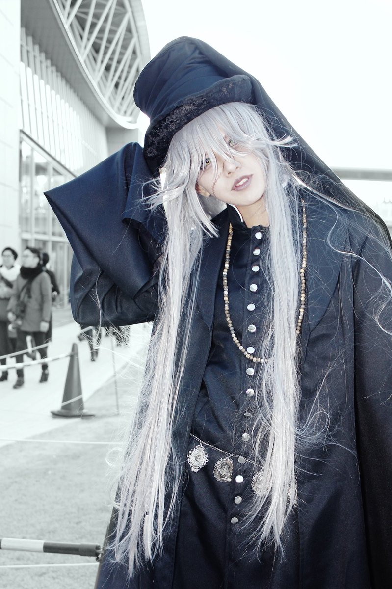 WEB限定デザイン 黒執事 葬儀屋 コスプレ フルセット