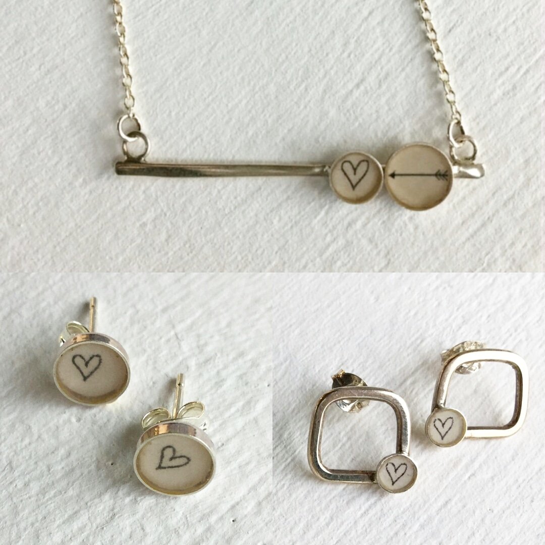 MakersWales's tweet photo. Wedi'i greu'n berffaith ar gyfer diwrnod Sant Ffolant
Perfectly crafted for St. Valentine's Day
@clarecollinson #earrings #necklace #clystlysau #mwclis #madeinwales #gwneudyngnghymru #colwinston
#stvalentinesday #santffolant https://t.co/PzBgd6gQ8a