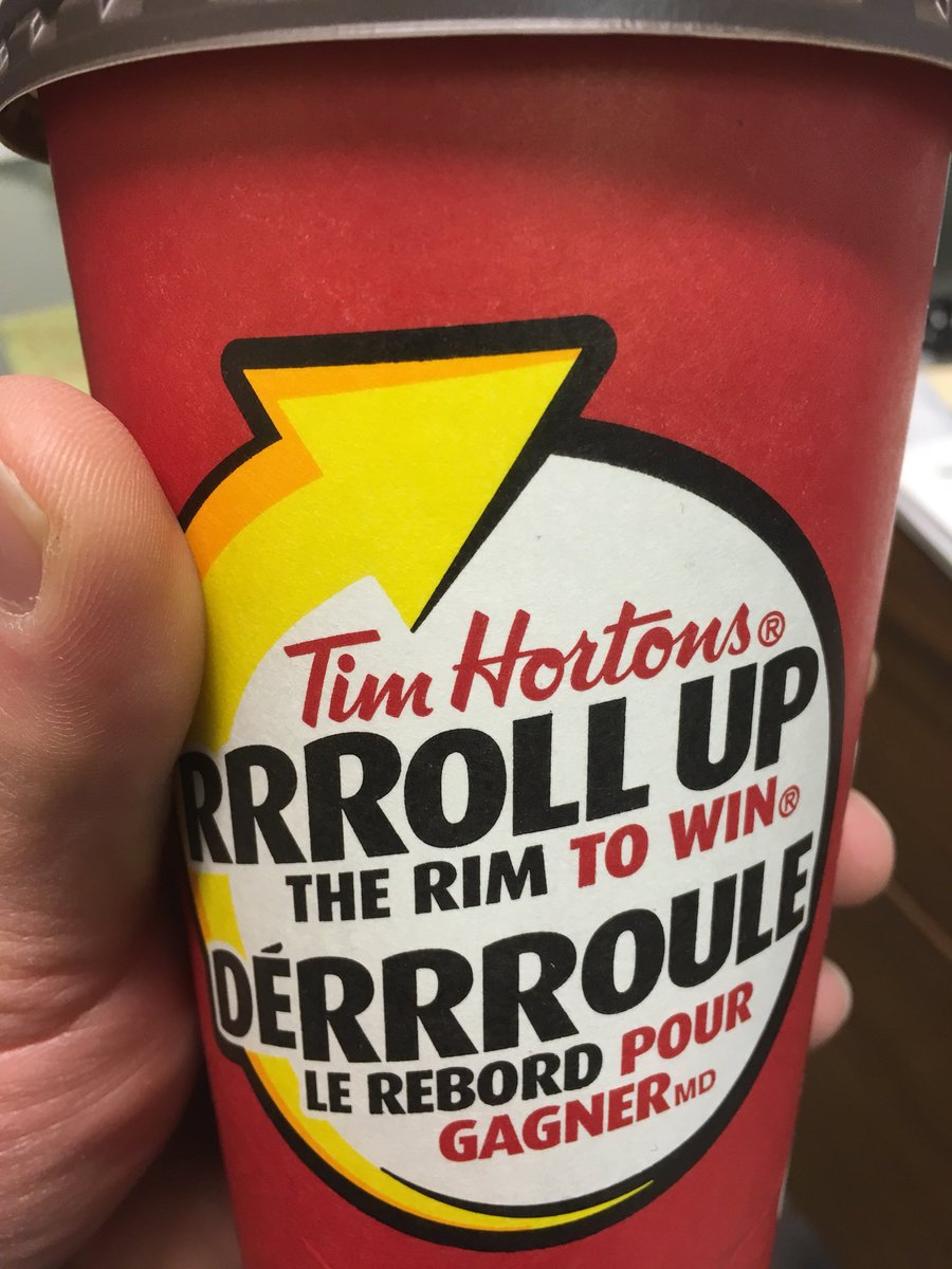 mshreer79's tweet photo. It’s the mooost wonderfulllll time of the yeaaaaar #RollUpTheRim @TimHortons #winnipeg https://t.co/iX2zO7Ch7P