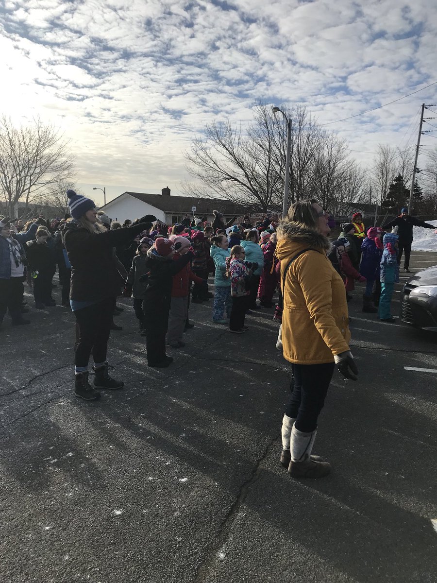 Winter Walk with City of St. John’s Recreation Division. <a href="/NLESDCA/">NLESD</a> <a href="/RNC_PoliceNL/">Royal Newfoundland Constabulary</a> @CityofStJohns