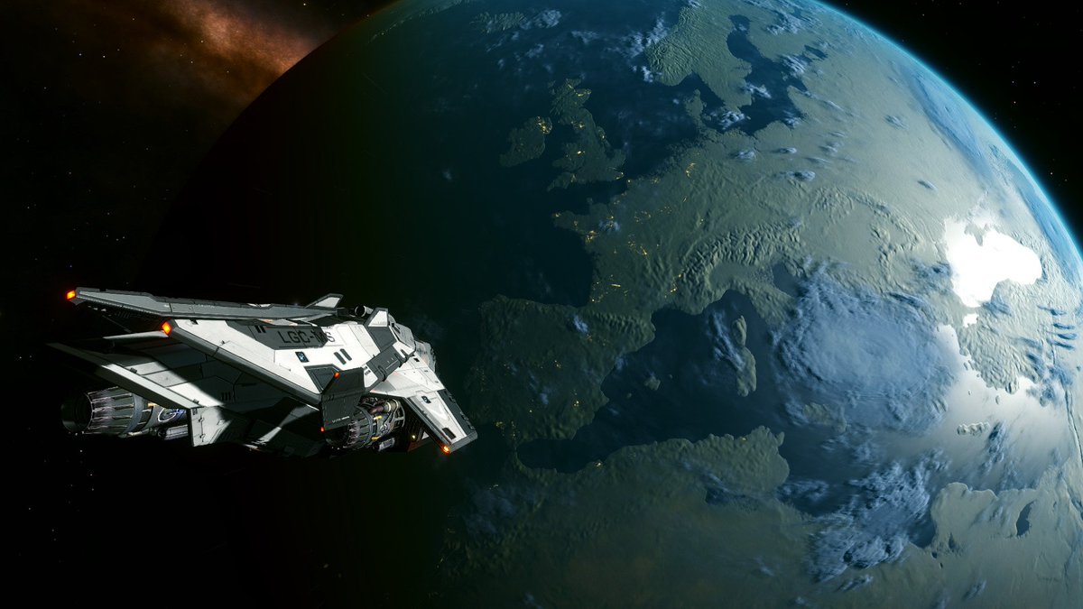 CmdrMADS's tweet photo. Even if it's only a game, it allowed me to realize a dream. Contemplate our planet from space. 
I'm going home !!#MilkyWayWednesday https://t.co/PpCmufcKT7