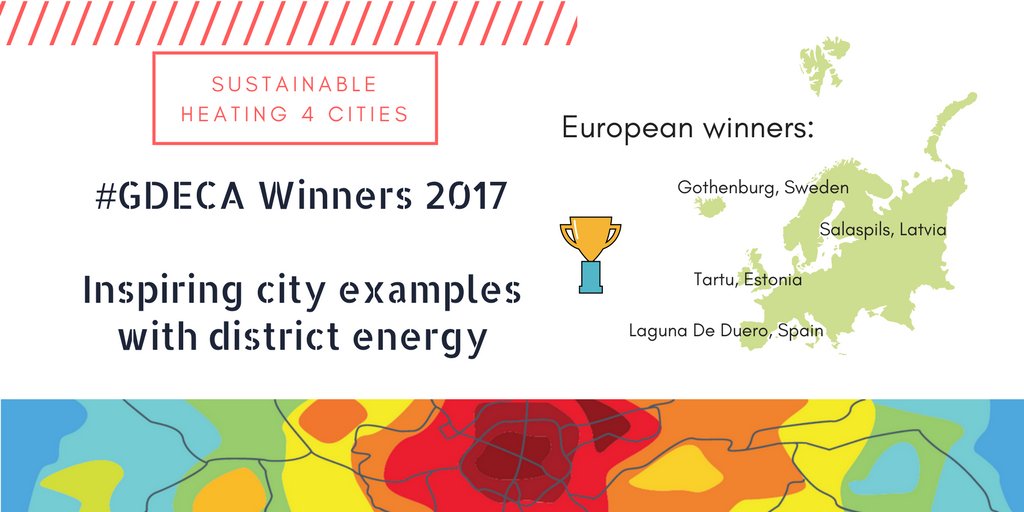 EuroheatPower's tweet photo. #LagunaDeDuero (Spain), #Gothenburg (Sweden), #Tartu (Estonia), #Salaspils (Latvia): that's the European #17GDECA winners. Want to get inspired? Stay tuned!
#districtenergy #SmartCities #HeatingEU
@IEA_DHC @iea @SmartCitiesSCIS https://t.co/RqvOVSVfjn
