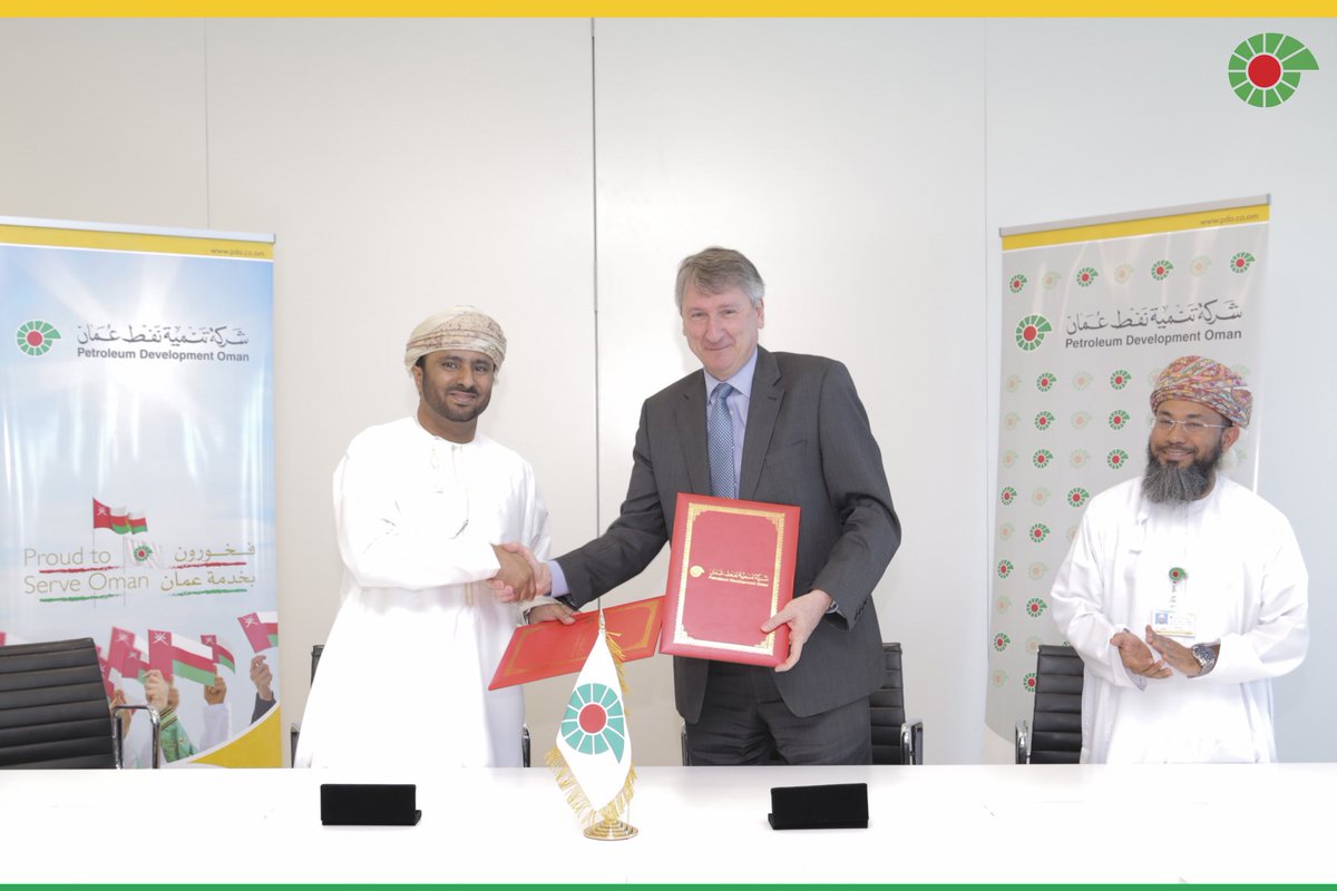 PDO on Twitter "PDO extended a previous contract signed with Al Baraka Oilfield Services in