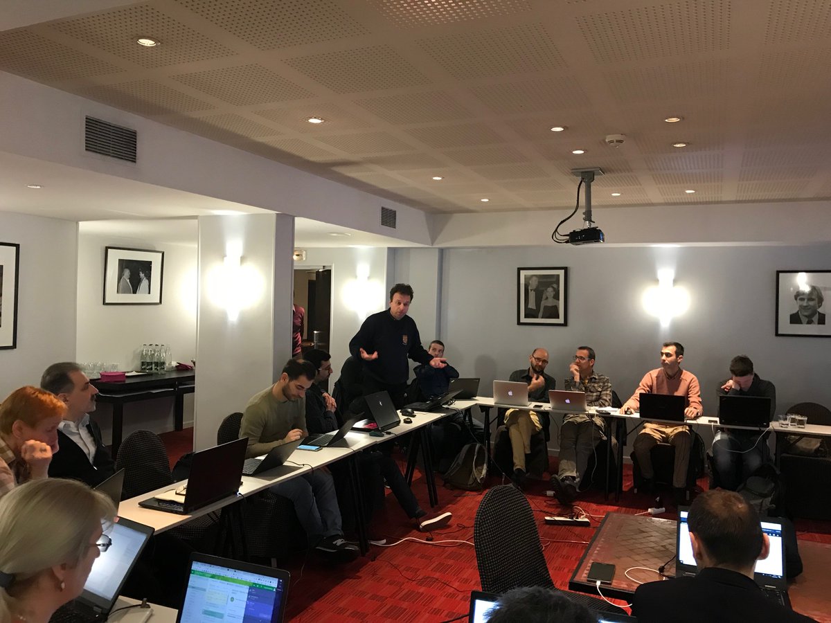 <a href="/PrEstoCloud/">PrEstoCloud</a> Plenary Meeting Nice/Cannes Feb 6-8 2018 Day 2. #MachineLearning #MachineIntelligence #Technical #KPIs . More for  our consortium prestocloud-project.eu/new/consortium/ #Iot  #BigData #BigDataAnalytics #cloud #CloudComputing