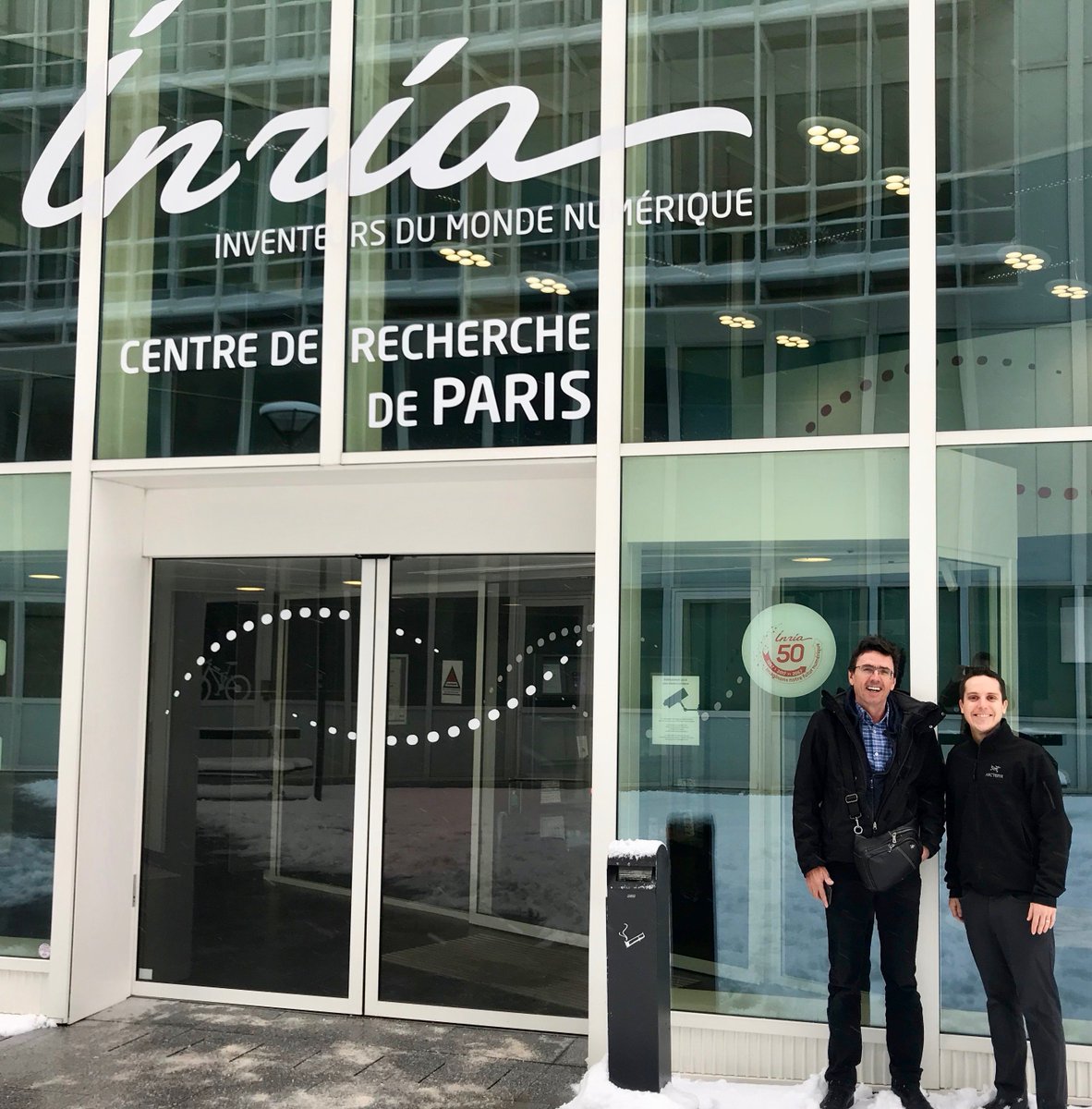 T2_Foundation's tweet photo. Had a wonderful meeting with Michel Mauny, senior researcher at Inria, and also a council member of the T2 Foundation. There will be great opportunities to support research and learning of OCaml. Michel is very impressive and @Inria is an incredible institution. https://t.co/MJJ2bSKEaC