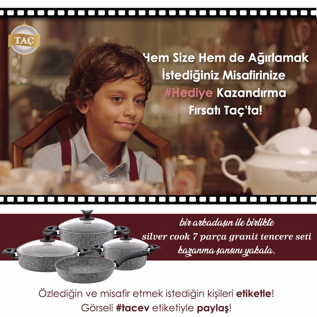 tacporselen's tweet photo. 🎁 Yarışmamız Devam Ediyor! 🎁
Hem siz hem de ağırlamak istediğiniz bir misafirinize çok beğenilen 7 Parça Granit Tencere Seti hediye ediyoruz... 😇
Yarışma Koşulları:
1. Arkadaşlarını etiketle,
2. Bu görseli #tacev etiketiyle paylaş
Ve yarışmayı kazanma şansını yakala! https://t.co/RynuSWW9Bi