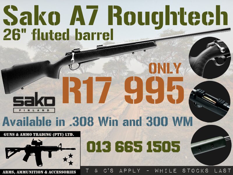 GunsTrading's tweet photo. Maak reg vir JAG SEISOEN 
Bel of Whatsapp my nou op +27 (79) 985-3061. Ons kan aflewer by jou naaste geweer winkel of jou huis teen ‘n vasgestelde tarief van R500 landswyd..!! https://t.co/m7te9bLsIM