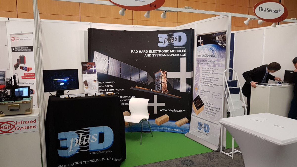 3D_PLUS_Space's tweet photo. Attending at OPTRO2018? Come visit us booth 4! https://t.co/XYqVpEvY3r