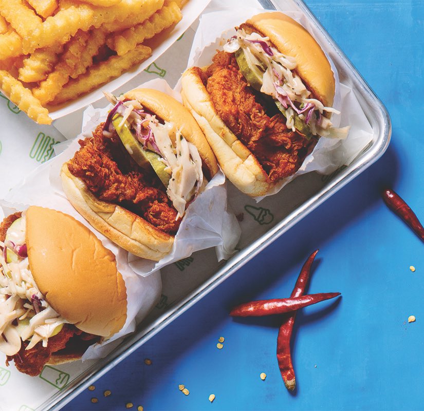 theavenuesbh's tweet photo. Chick this out: a crispy chicken breast dusted with a paprika and cayenne pepper blend - all topped with spicy slaw and pickles. Hot Chick'n
Restaurant | @shakeshackME
Location | By Entrance 7 @theavenuesbh
#TheAvenuesBH #Bahrain #ShakeShackME https://t.co/yLTVU12YQu