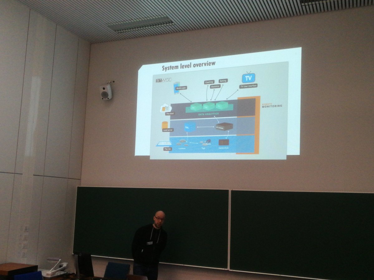 BitwiseOy's tweet photo. Juttua maagisesta älykiekko-palvelustamme, tällä kertaa #bitwiser Laurin esittämänä. Älykiekosta lisää     https://t.co/nhNl8aEN2F #yrityspäivät2018 https://t.co/2xuQAxTAns