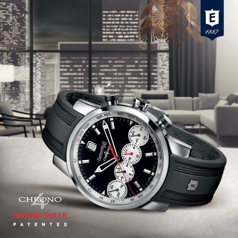 Egidio1900's tweet photo. Eberhard &amp; Co. @Eberhard_Co

Chrono 4 Grande Taille, the revolutionary chronograph with a special patented device and 4 counters in line. #Chrono 4 #4countersinline #patented #registereddesign #eberhard #swiss #watches since 1887 #revolutionarychronograph https://t.co/tklA9Ir5eR https://t.co/XSdbwdeMOK