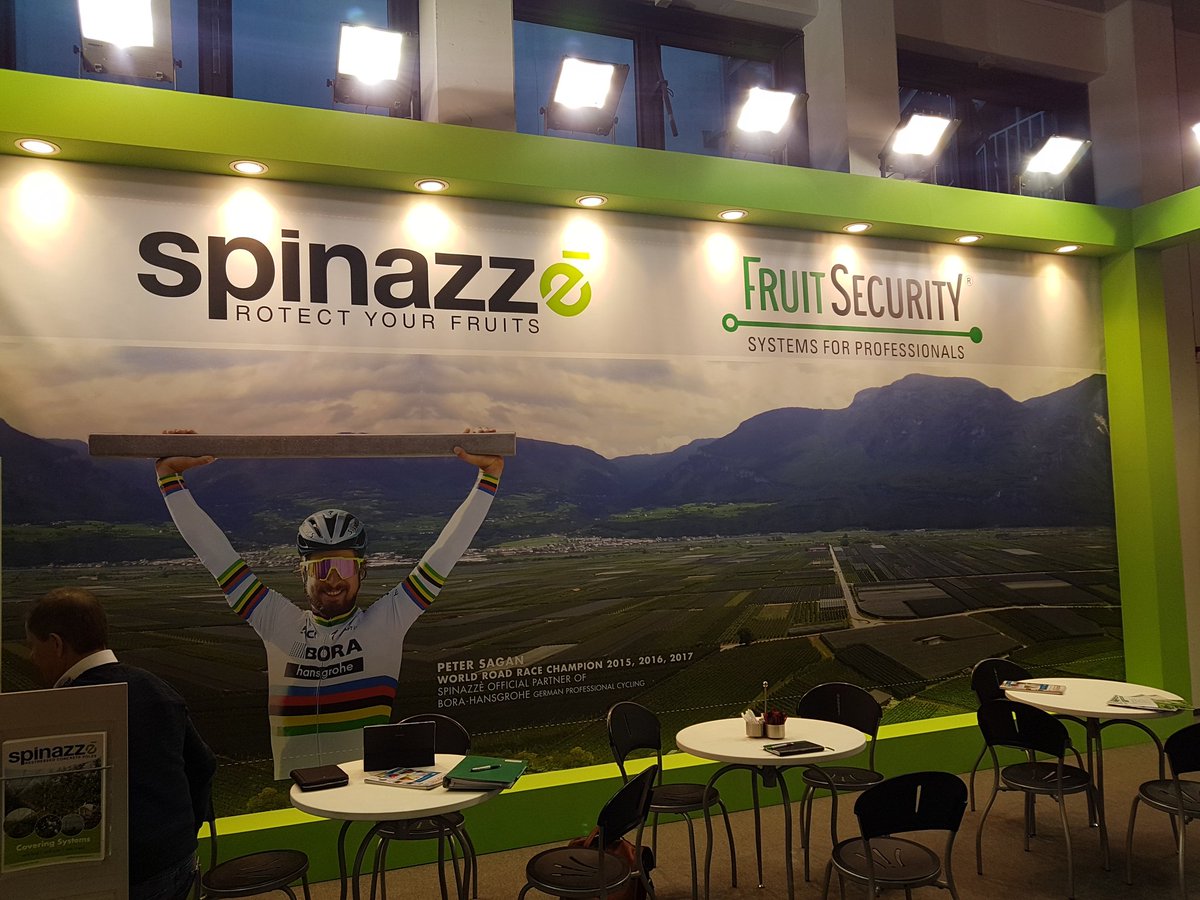 SpinazzeRobert's tweet photo. #Fruitlogistica2018 we are here.. Together with #fruitsecurity and our #petersagan #spinazzegroup #protectyourfruits https://t.co/uKuvqoYfJv