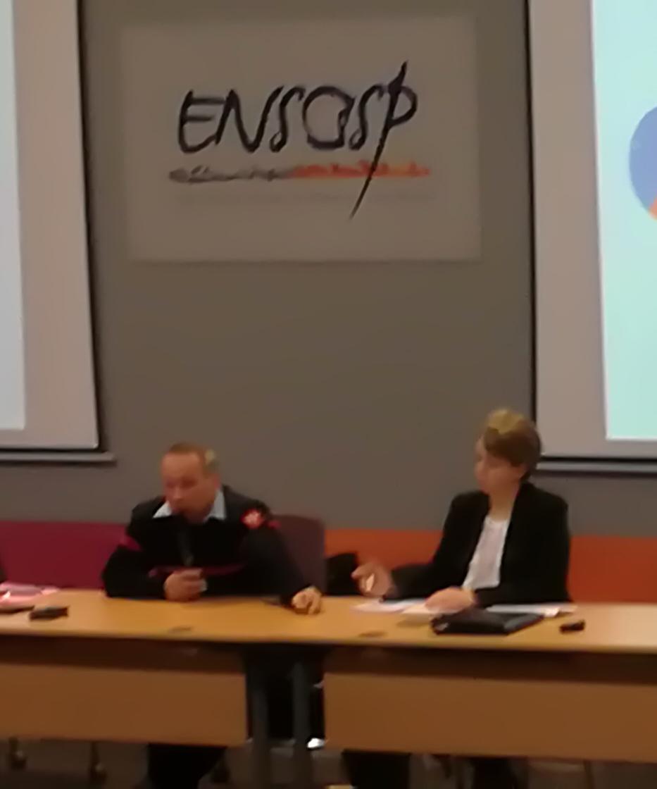 cpasquini's tweet photo. Reprise des #JournéesProfesionnelles #ChefOPS à @ENSOSP avec @grohin_e et ses collaborateurs de la @SecCivileFrance sur les thématiques #SUAP #SMO et évolutions technologiques au profit des salles opérationnelles https://t.co/wOBjcC66Zn