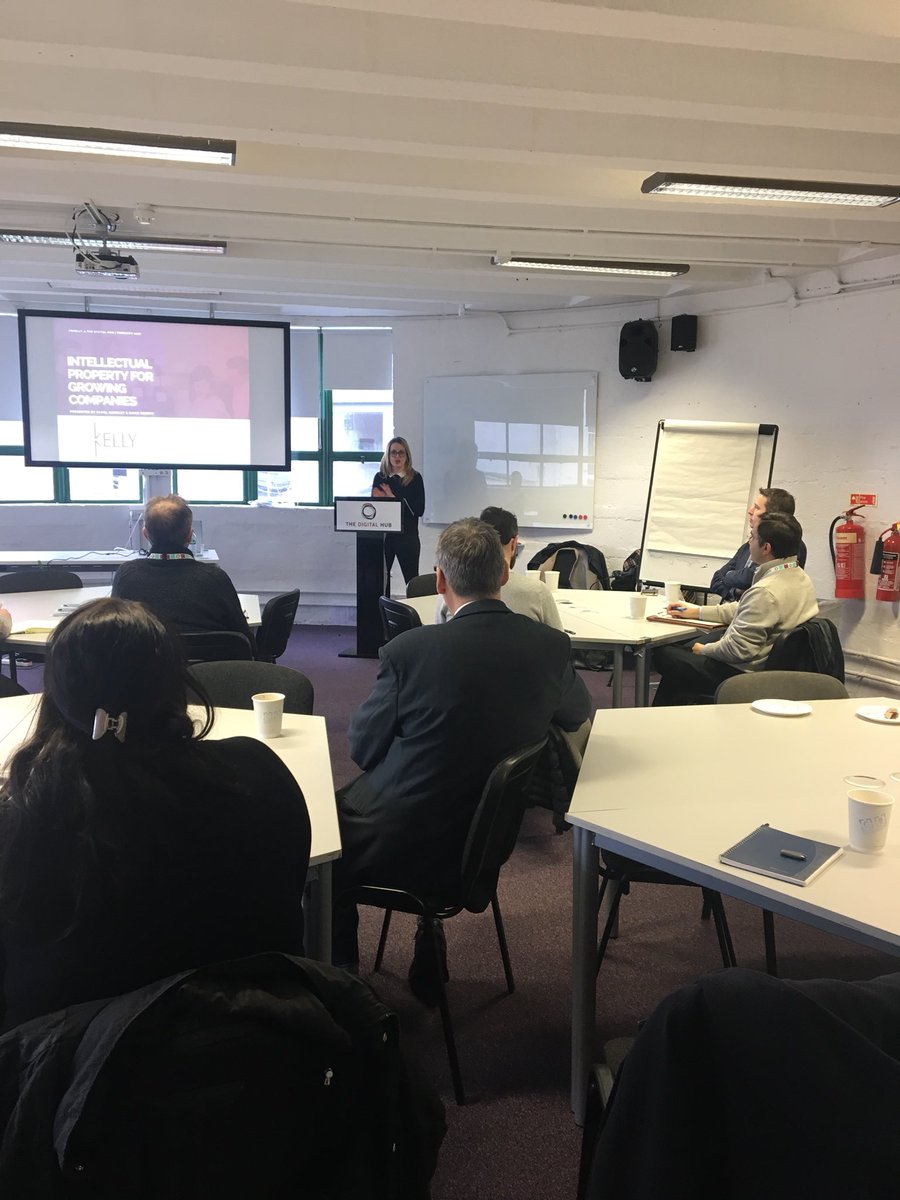 TheDigitalHub's tweet image. Kicking off our #IP seminar with Carol and David from @FRKellyIP