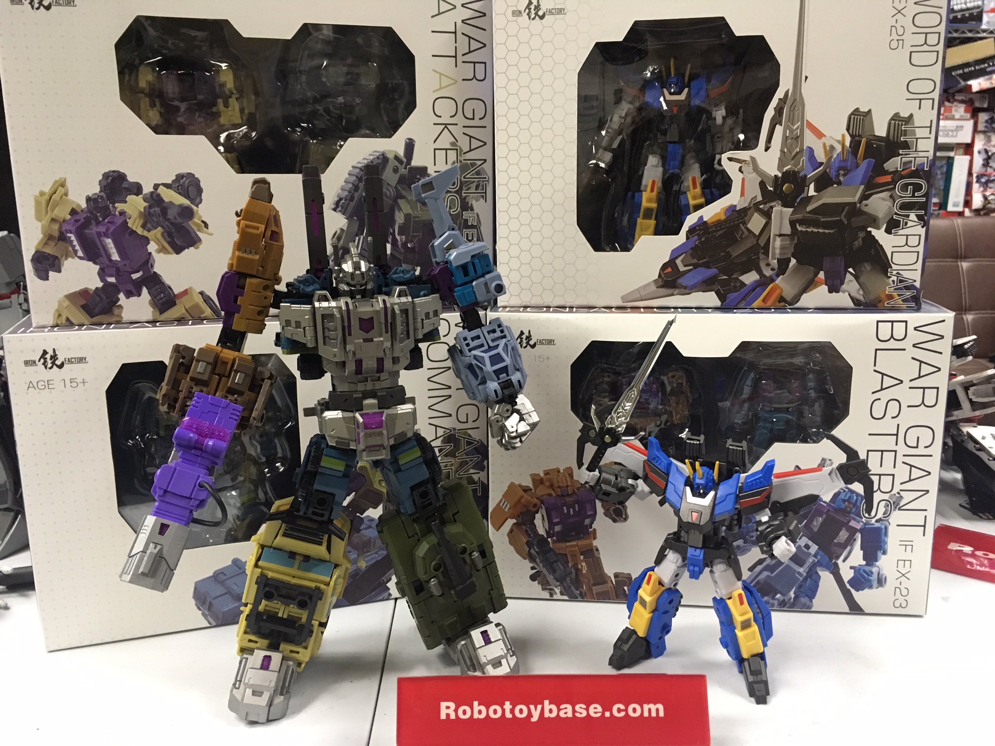 トランスフォーマー ironfactory EX-03R ツインキャスト