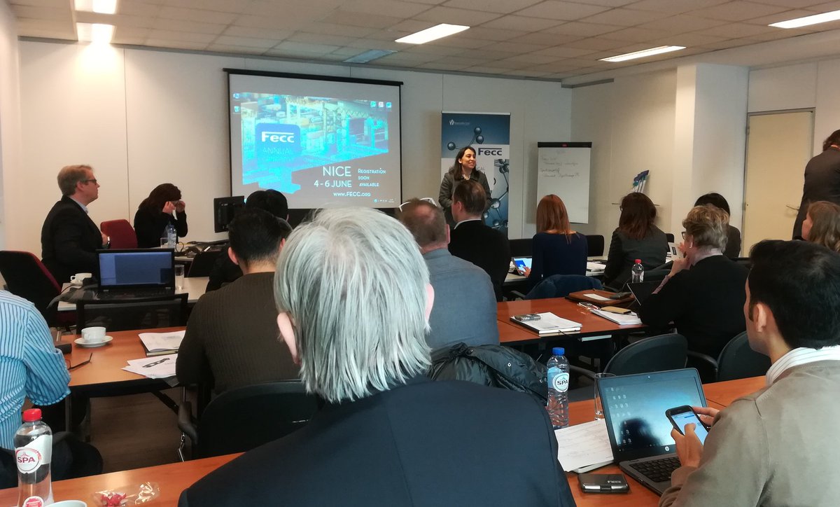 FeccEurope's tweet photo. DG welcomes #DownstreamUsers manufacturers & #chemical distributors to our first #FeccWorkshop of the year | Join us today to learn about Communication in the #supplychain https://t.co/i9c7dccJ7o