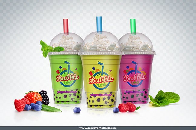 Download Creative Mockups On Twitter Bubble Tea Psd Mockup Https T Co R783ibumq6 Cup Bubbletea Drink Psd Mockup Template Health Blend Crushed Juicy Straw Yogurt Https T Co Efwx3xrver