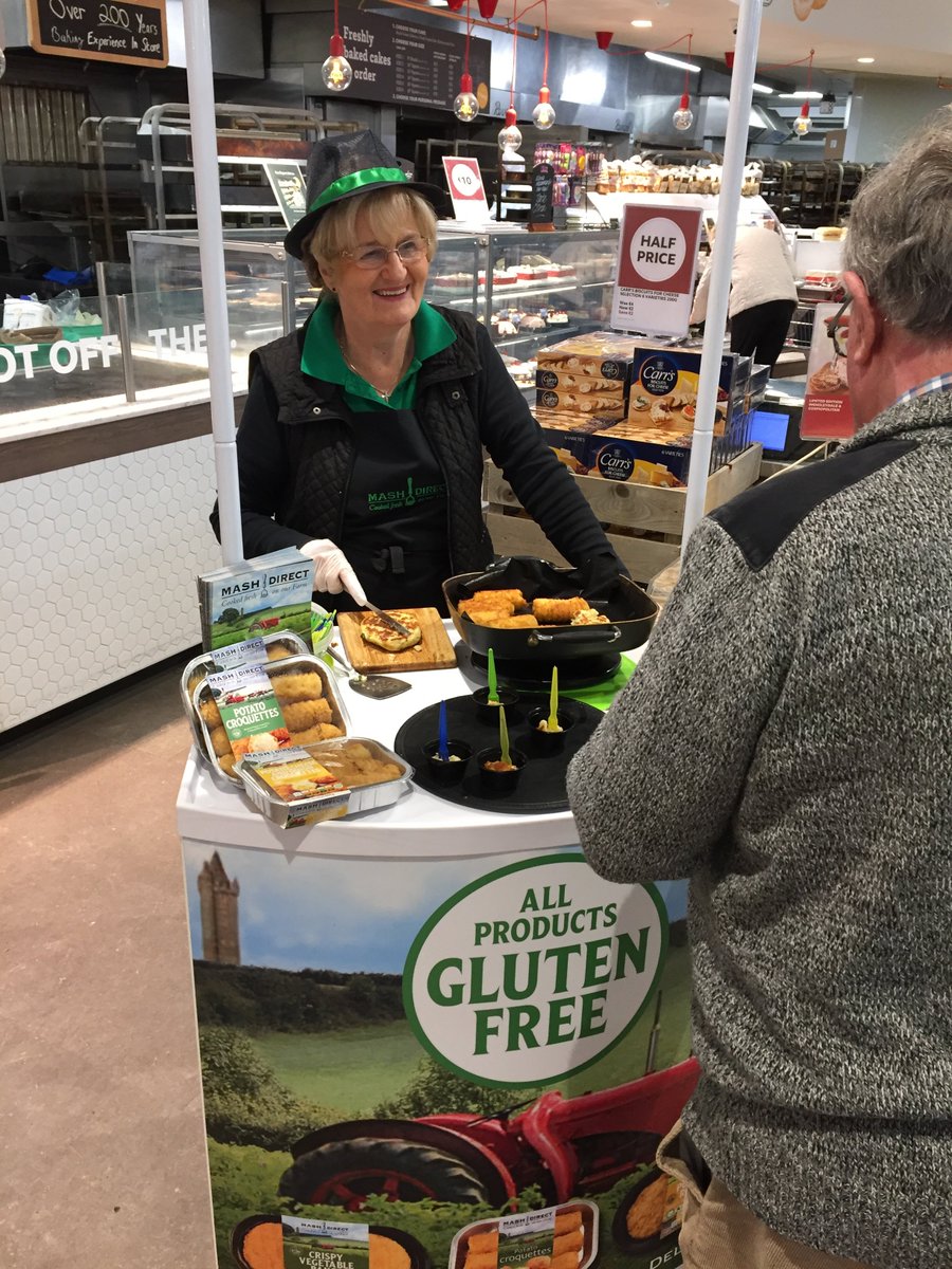 mashdirect's tweet photo. Feeling hungry? ππ΄ Pauline from our #MashTeam is in @SupervaluIRL Lucan #Dublin sampling our range of #GlutenFree veg all day today and tomorrow! ππ₯π₯ Make sure to call! #FieldToFork #Fresh https://t.co/XY1PKHrREJ