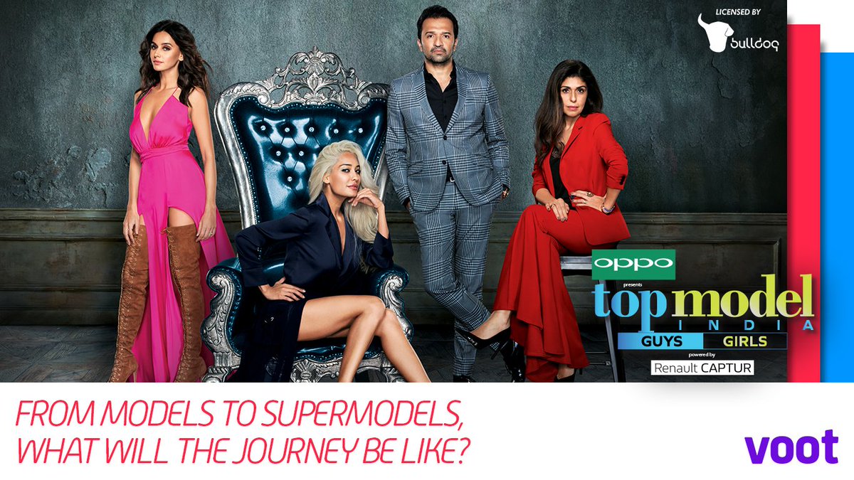 It takes one model to mould another and on #TopModelIndia, you can watch the transformation yourself! So #WhyNot tune in to watch the finest judges groom the best talent on #Voot: goo.gl/MrXN2o 
#LisaHaydon #ShibaniDandekar #AtulKasbekar #AnaitaAdajania