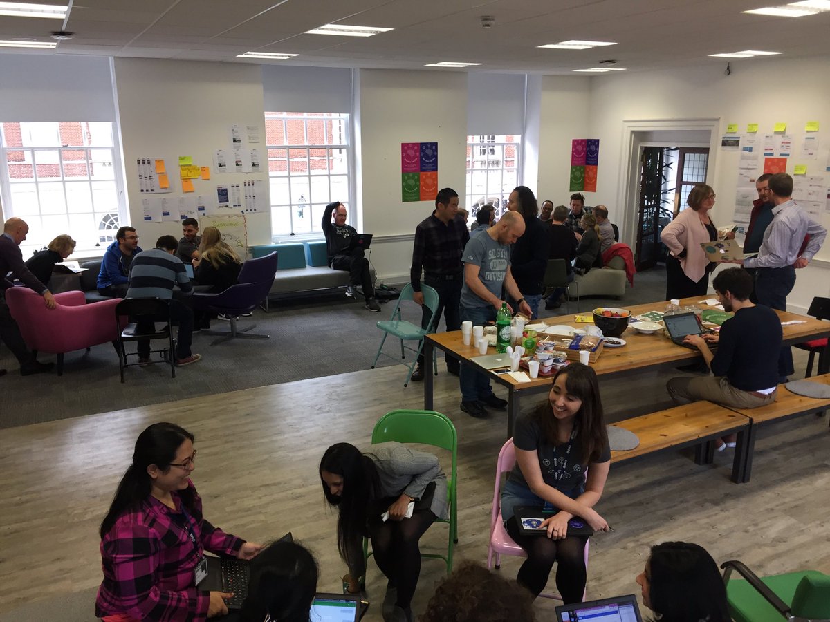 EstyEtty's tweet photo. ...and off they go. #bmjhack2018 https://t.co/QOmJ0JRLY0