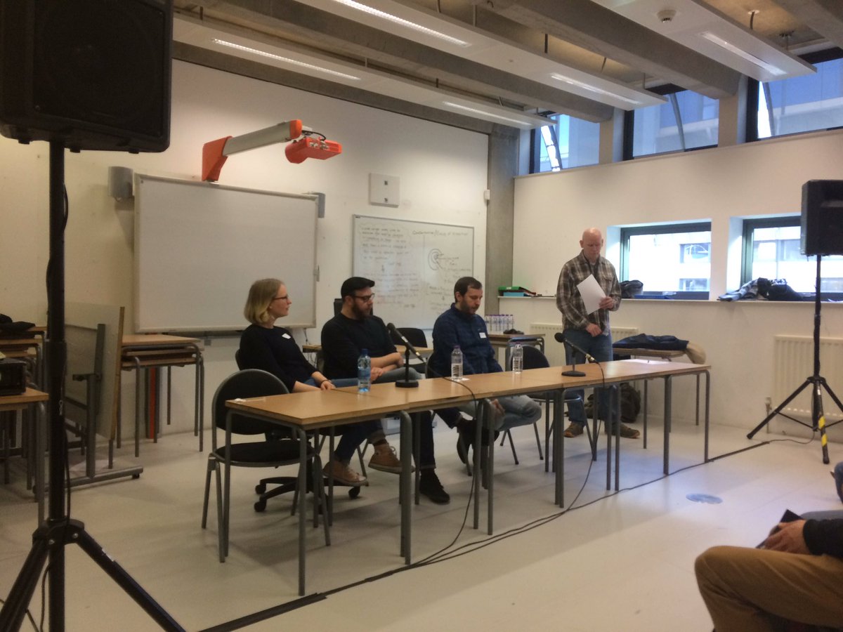 Top tip from our Working in Sound Production panel on making it in the industry: "Just be a good human." 🔈🎵🎤 #CIED2018 <a href="/chamber_studio/">Chamber Clothing Studio</a>