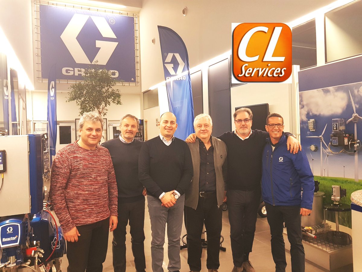 EmilianoLepre's tweet photo. Oggi in #Graco meeting operativo con l'importante contributo di alcune grandi realtà produttive italiane di vernici spartitraffico #italvernici #clservices #nuovamaric #segnaleticaorizzontale #airless https://t.co/D5qjMC4Yf9