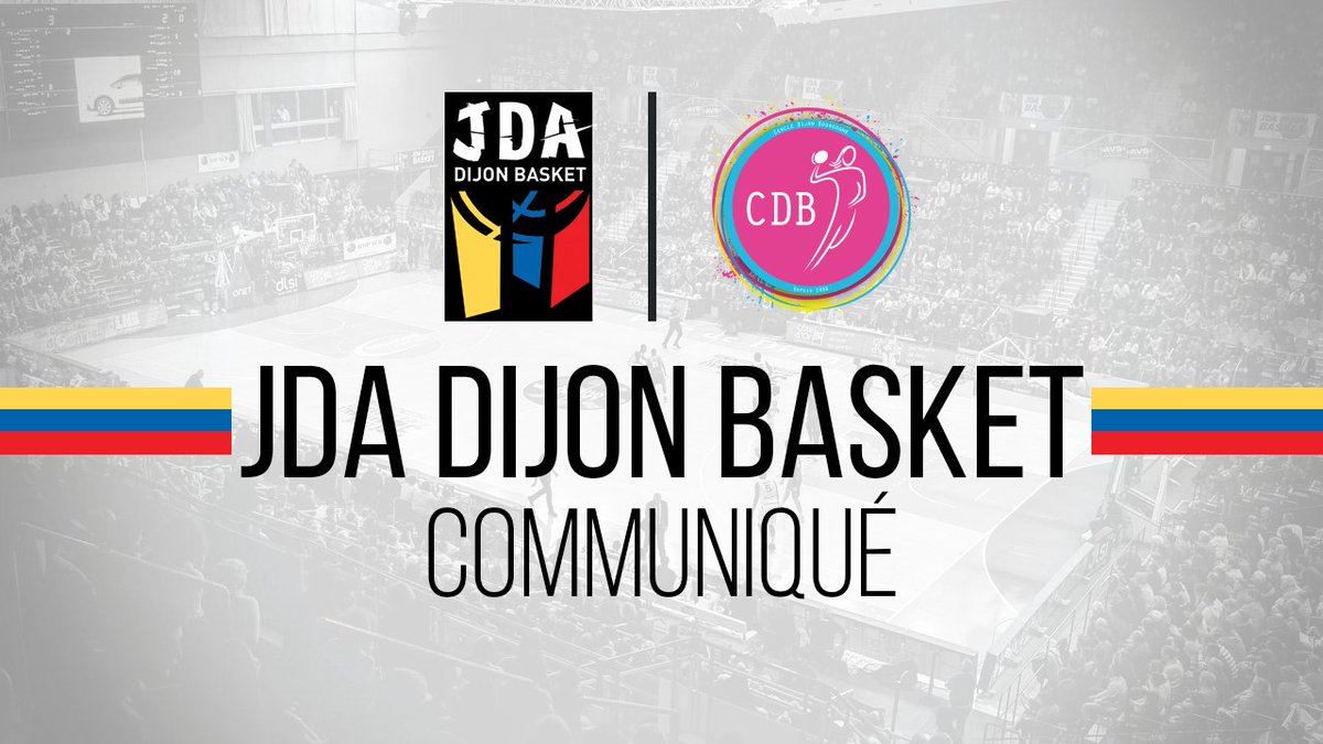 jdadijonbasket's tweet photo. COMMUNIQUÉ OFFICIEL
La @jdadijonbasket, nouvel actionnaire du @CDB_21 !
Plus d'infos : https://t.co/ubrLtkBovd
#Dijon #TeamJDA #TeamCDB https://t.co/C5hrDhXTND